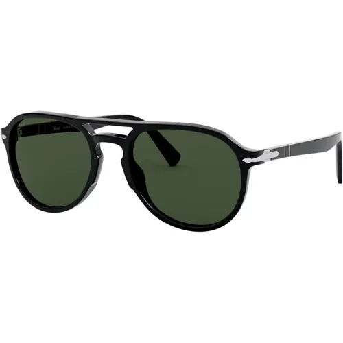 Sunglasses,Sonnenbrille,OFFICINA Sonnenbrille Transparent Blau Navy/Grau Getönt - Persol - Modalova