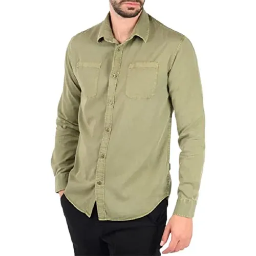 Casual Shirt , male, Sizes: S - Guess - Modalova