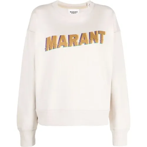 Gemütlicher Baumwoll-Sweatshirt , Damen, Größe: 2XS - Isabel Marant Étoile - Modalova