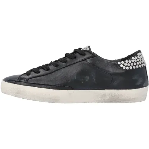 Leather sneakers , male, Sizes: 7 UK, 6 UK - Golden Goose - Modalova