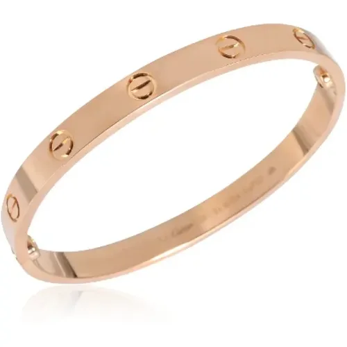 Pre-owned Rose Gold bracelets , female, Sizes: ONE SIZE - Cartier Vintage - Modalova