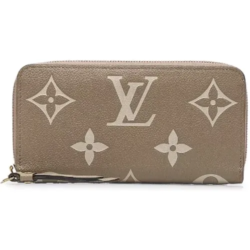 Pre-owned Leather wallets , female, Sizes: ONE SIZE - Louis Vuitton Vintage - Modalova