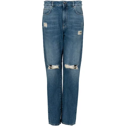 Urban Distressed Jeans , Damen, Größe: W25 - pinko - Modalova