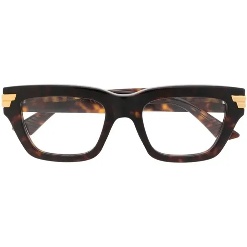 Glasses,Stilvolle Brille in Schwarzer Farbe - Bottega Veneta - Modalova