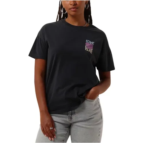 Relaxed Tee Tops & T-shirts , Damen, Größe: S - Catwalk Junkie - Modalova