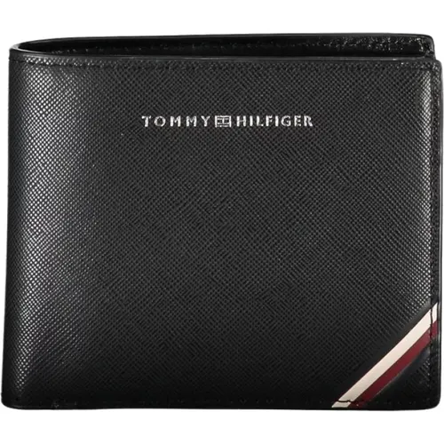 Leather Wallet , male, Sizes: ONE SIZE - Tommy Hilfiger - Modalova