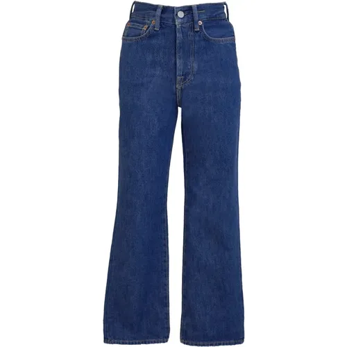 Dunkelblaue Jeans A00168 , Damen, Größe: W25 - Acne Studios - Modalova