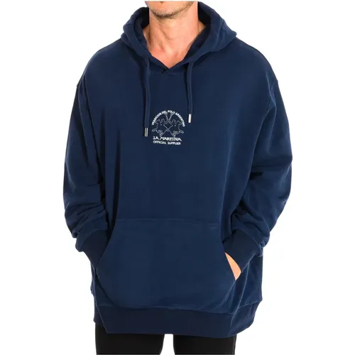 Kapuzenpullover mit gesticktem Logo , Herren, Größe: 4XL - LA MARTINA - Modalova