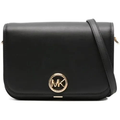Calfskin Bag with Gold Hardware , female, Sizes: ONE SIZE - Michael Kors - Modalova