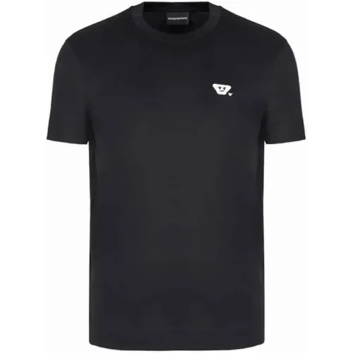 Herren Rundhals Essential T-Shirt , Herren, Größe: XL - Armani - Modalova