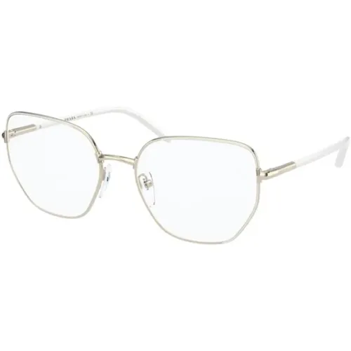 Steigere deinen Stil mit PR 60Wv Brille , Damen, Größe: 53 MM - Prada - Modalova