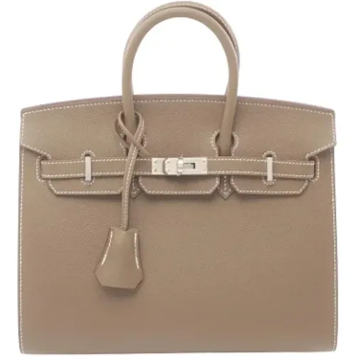 Pre-owned Leather handbags , female, Sizes: ONE SIZE - Hermès Vintage - Modalova