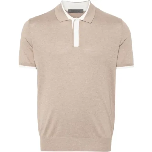 T-shirts and Polo Shirt , male, Sizes: XL, M - Corneliani - Modalova