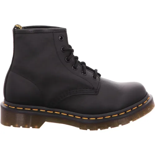 Klassischer Schwarzer Stiefelette , Herren, Größe: 40 EU - Dr. Martens - Modalova