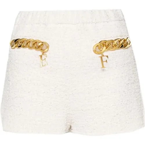 Short Shorts , Damen, Größe: L - Elisabetta Franchi - Modalova