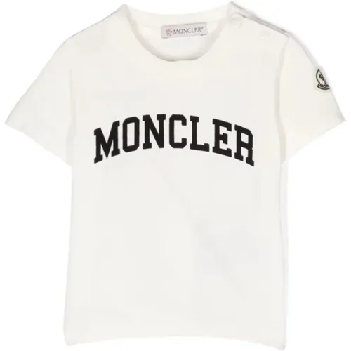 Logo Print T-Shirt für Baby Jungen - Moncler - Modalova