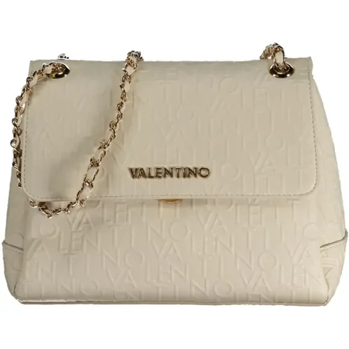 Polyethylene Shoulder Bag with Chain Handles , female, Sizes: ONE SIZE - Valentino by Mario Valentino - Modalova