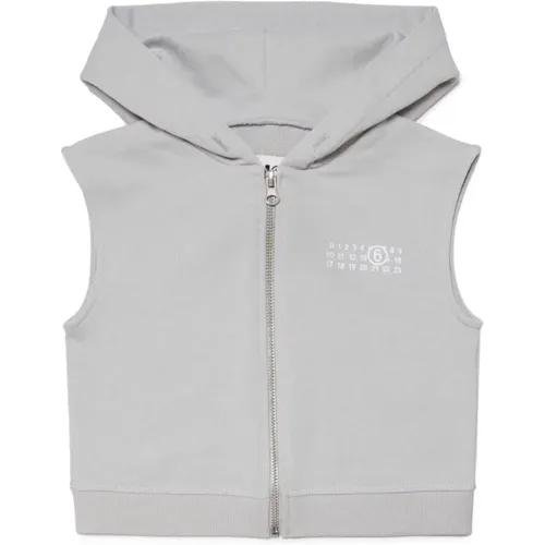 Sage Grey Kinder Gilet Weste - MM6 Maison Margiela - Modalova