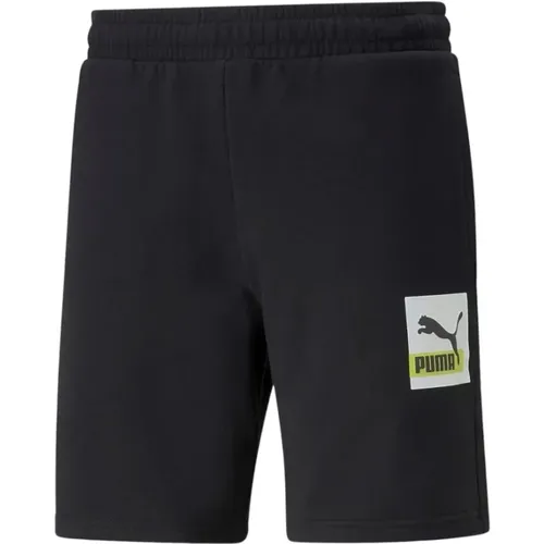 Herren Shorts - Stilvolles Design , Herren, Größe: L - Puma - Modalova