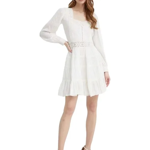 Weißes Kleid Set Regular Fit , Damen, Größe: S - Twinset - Modalova