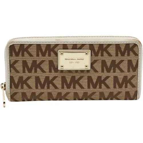 Pre-owned Canvas wallets , female, Sizes: ONE SIZE - Michael Kors Pre-owned - Modalova