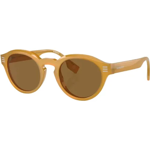 Bronze Sunglasses , male, Sizes: 50 MM - Burberry - Modalova