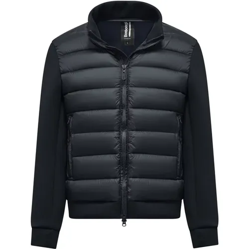 Bimaterial Padded Jacket , male, Sizes: 3XL, M, 2XL, XL, XS, L, S - BomBoogie - Modalova