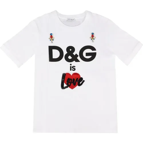 Kinder T-Shirt Dolce & Gabbana - Dolce & Gabbana - Modalova