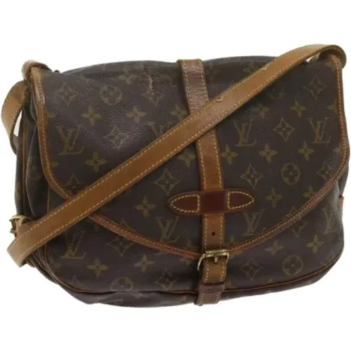 Pre-owned Leder Handtaschen , Damen, Größe: ONE Size - Louis Vuitton Vintage - Modalova