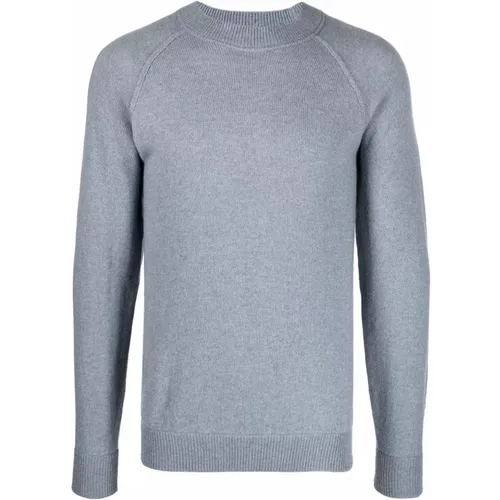 Casual Grey Knitwear Sweater , male, Sizes: M - Malo - Modalova