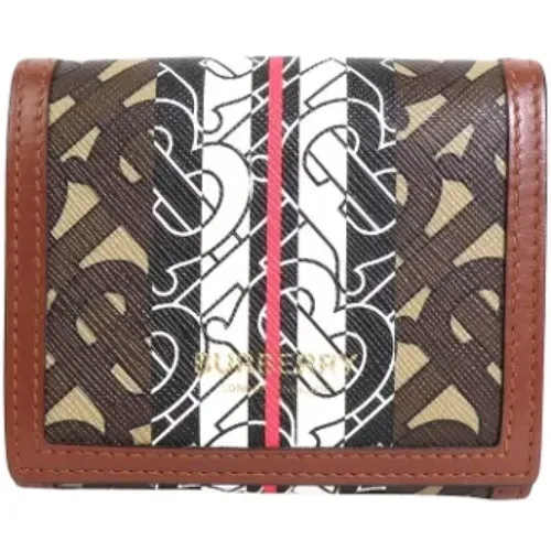 Pre-owned Canvas wallets , female, Sizes: ONE SIZE - Burberry Vintage - Modalova