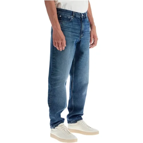 Klassische Straight Leg Jeans , Herren, Größe: W30 - A.P.C. - Modalova