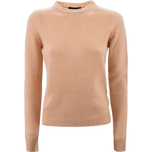Cashmere Ribbed Knit Sweaters , female, Sizes: M - Fabiana Filippi - Modalova