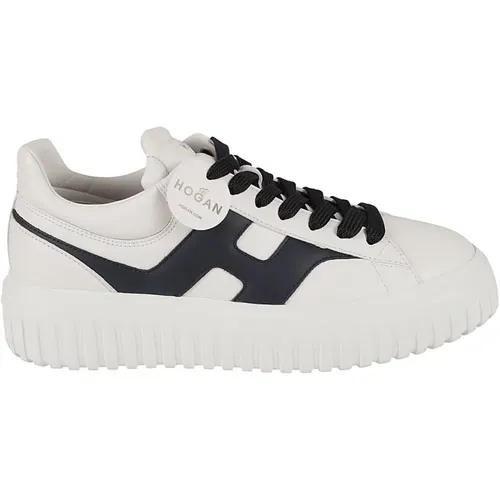 Sneakers with H-Stripes , male, Sizes: 10 UK, 6 UK, 9 1/2 UK, 6 1/2 UK, 7 1/2 UK, 9 UK, 5 UK, 7 UK, 8 1/2 UK, 8 UK - Hogan - Modalova