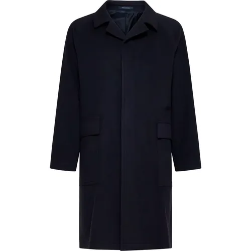 Wool Cashmere Blend Coat , male, Sizes: 4XL, XL, S, L, 2XL, M, 3XL - Tagliatore - Modalova