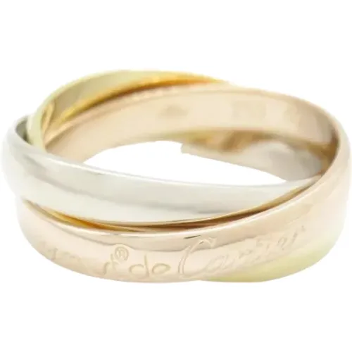 Pre-owned Gold rings , female, Sizes: ONE SIZE - Cartier Vintage - Modalova