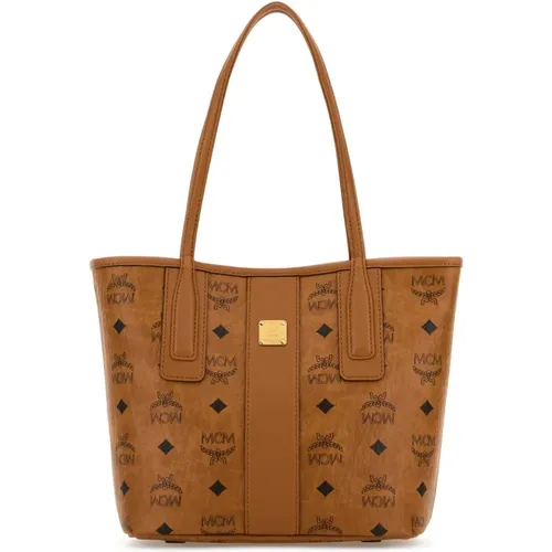 Mini Liz Canvas Shopping Bag , Damen, Größe: ONE Size - MCM - Modalova