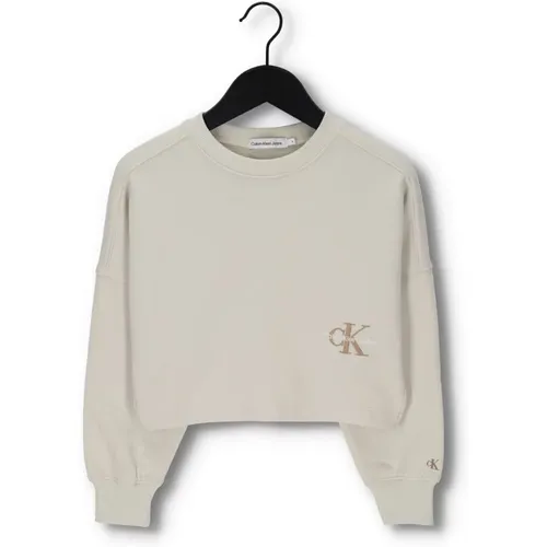 Monogram Off Placed Sweatshirt Mädchen - Calvin Klein - Modalova