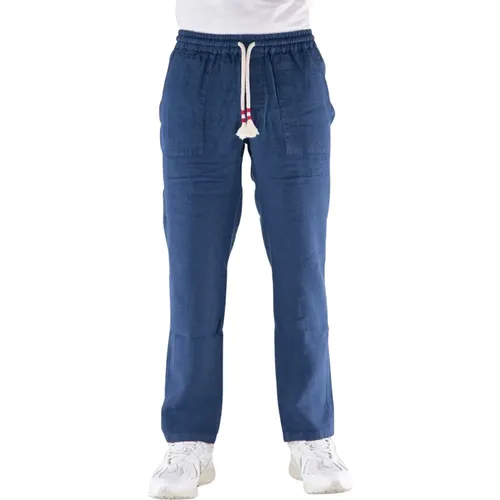 Straight Trousers , male, Sizes: M, XL, L - MC2 Saint Barth - Modalova