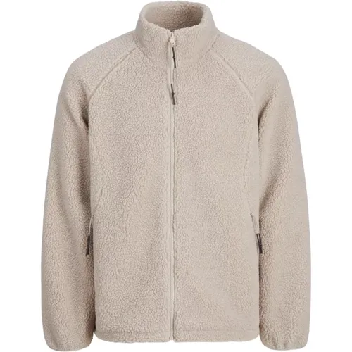 Fleecejacke für Outdoor-Abenteuer - jack & jones - Modalova