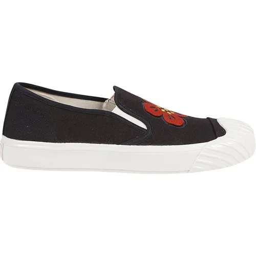 School Slip-On Sneakers , male, Sizes: 9 UK, 8 UK, 6 UK - Kenzo - Modalova