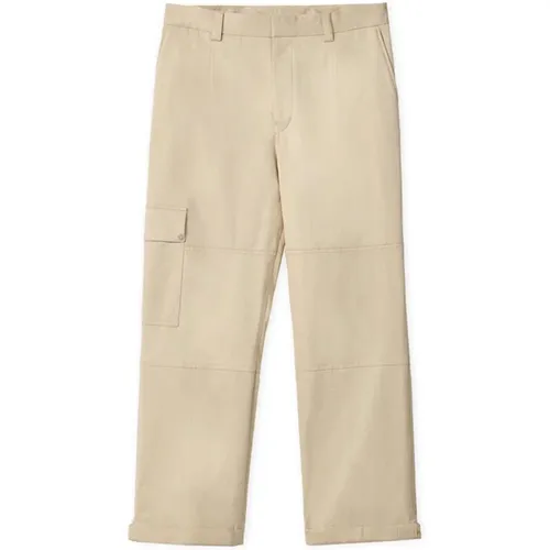 Cropped Cargo Trousers , male, Sizes: L - Loewe - Modalova