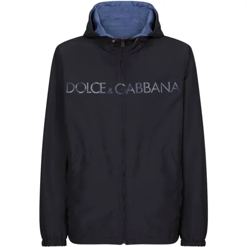 Coats by Dolce Gabbana , male, Sizes: L - Dolce & Gabbana - Modalova