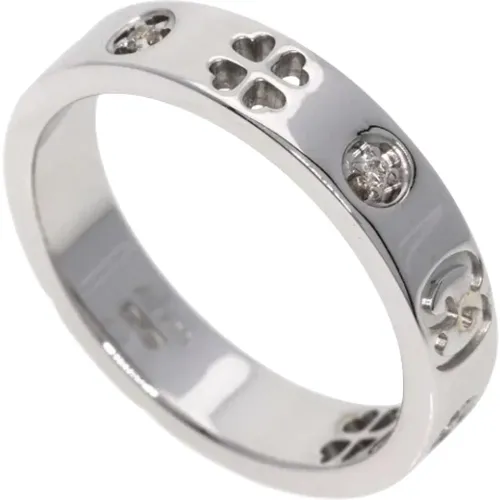 Pre-owned Silver rings , female, Sizes: ONE SIZE - Gucci Vintage - Modalova