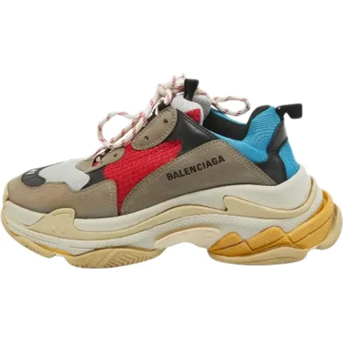 Pre-owned Mesh sneakers , male, Sizes: 7 UK - Balenciaga Vintage - Modalova