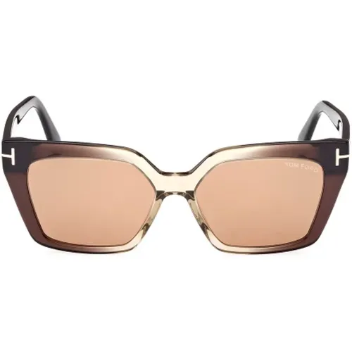Stilvolle Winona Sonnenbrille , unisex, Größe: ONE Size - Tom Ford - Modalova