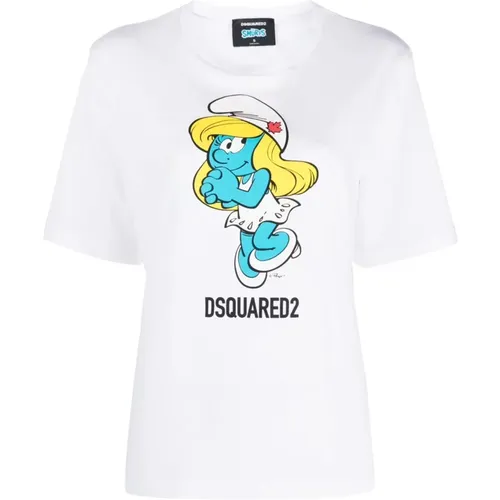 T-Shirts , female, Sizes: S - Dsquared2 - Modalova