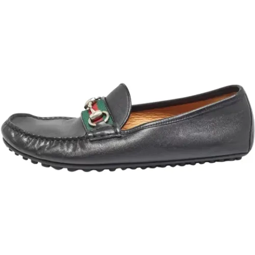 Pre-owned Leather flats , male, Sizes: 6 UK - Gucci Vintage - Modalova