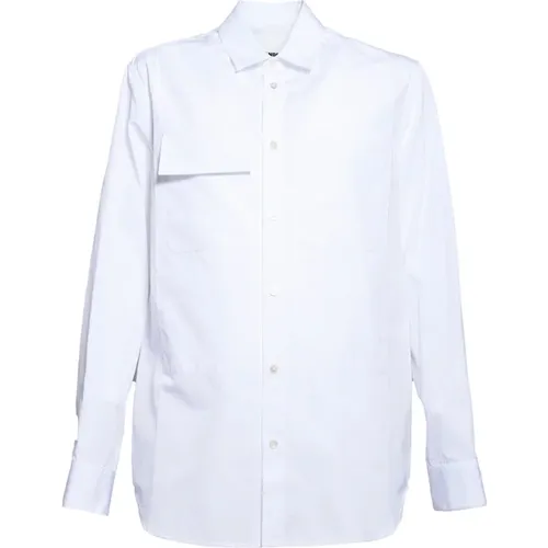 Weiße Hemden für Herren , Herren, Größe: M - Jil Sander - Modalova
