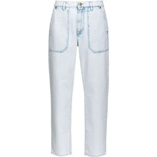 Blaue Jeans , Damen, Größe: W28 - pinko - Modalova